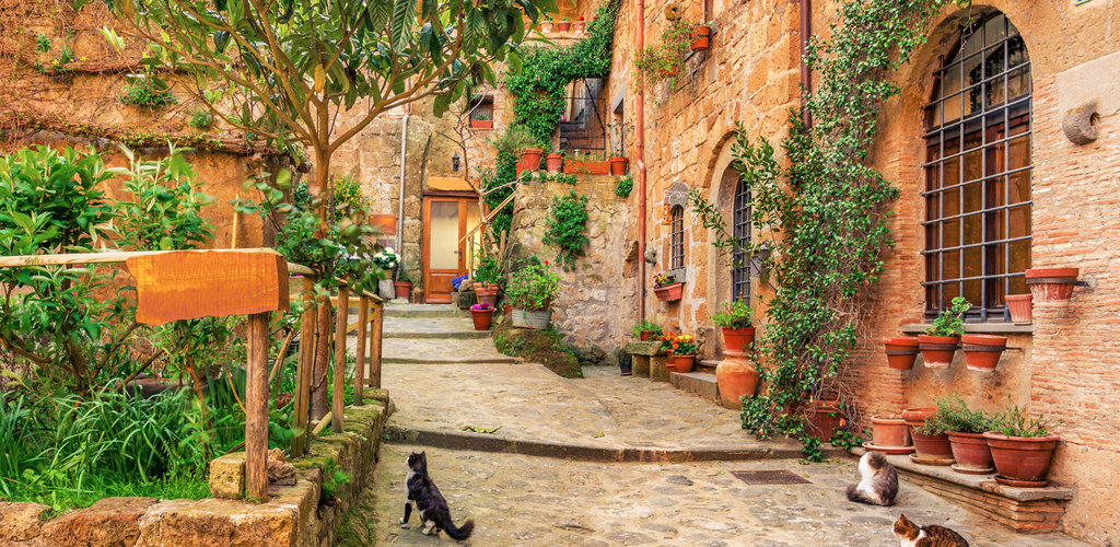 borgo di Pirignano - vicoli del centro storico