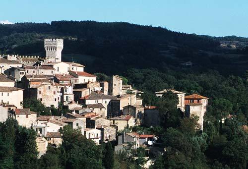 Borgo di San Casciano dei Bagni - Panoramica