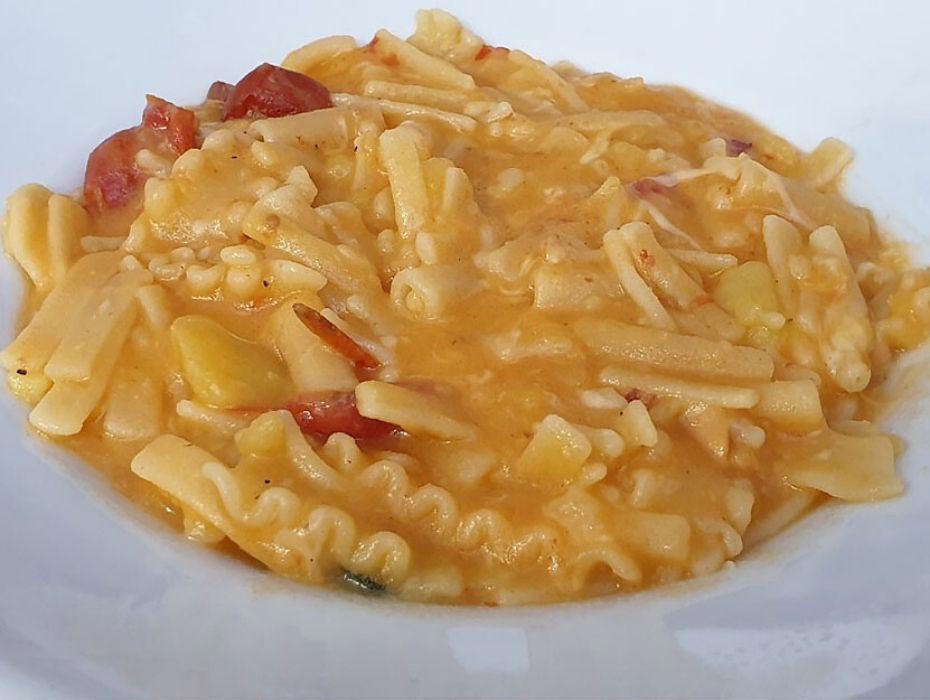 Pasta Patate e provola