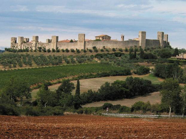 Borgo di Monteriggioni un castello