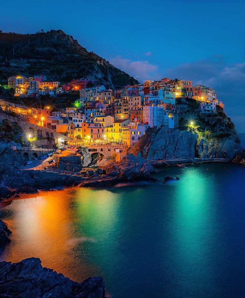 Manarola foto notturna