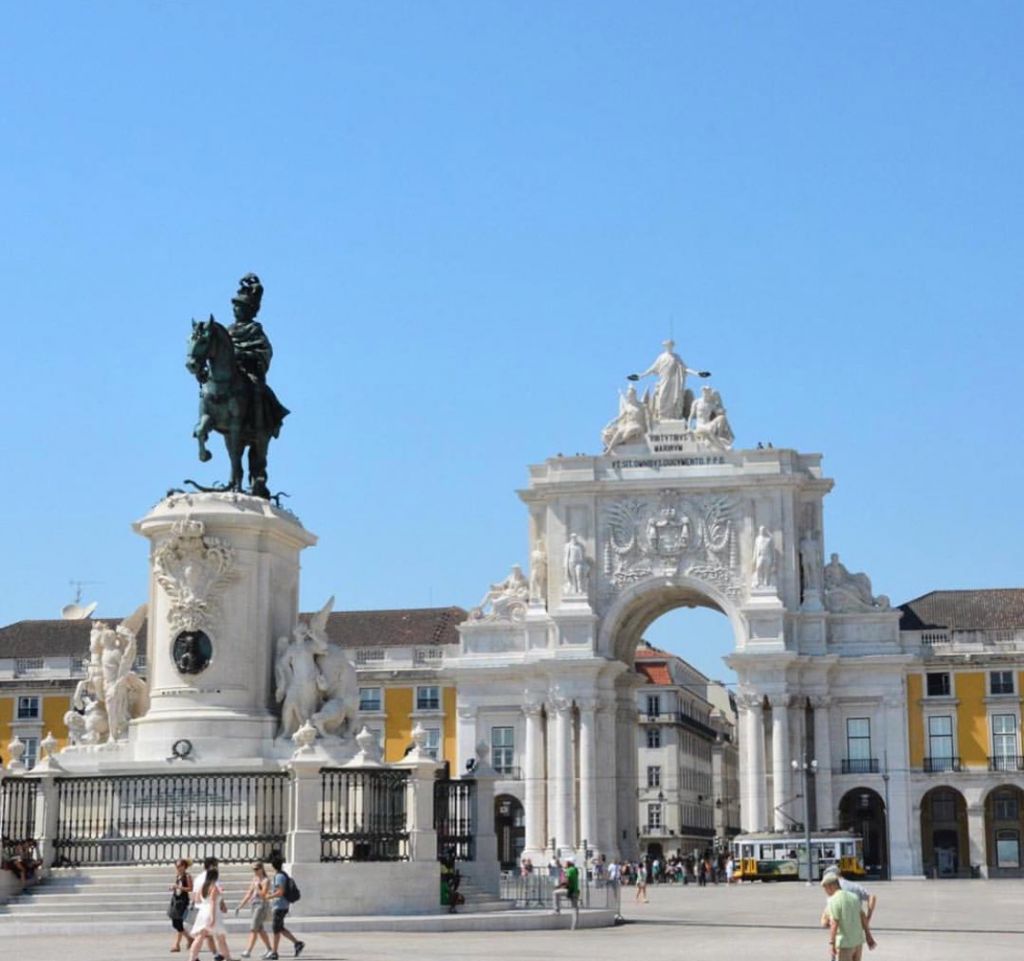 Praça do Comércio Lisbona