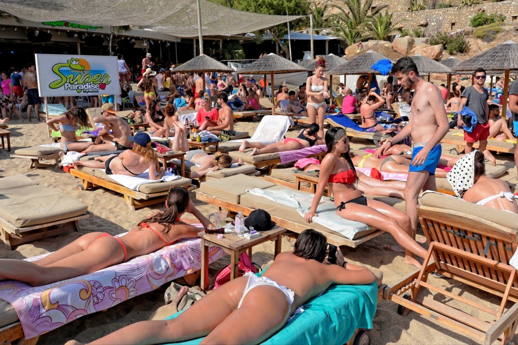 Mykonos super paradise - spiaggia