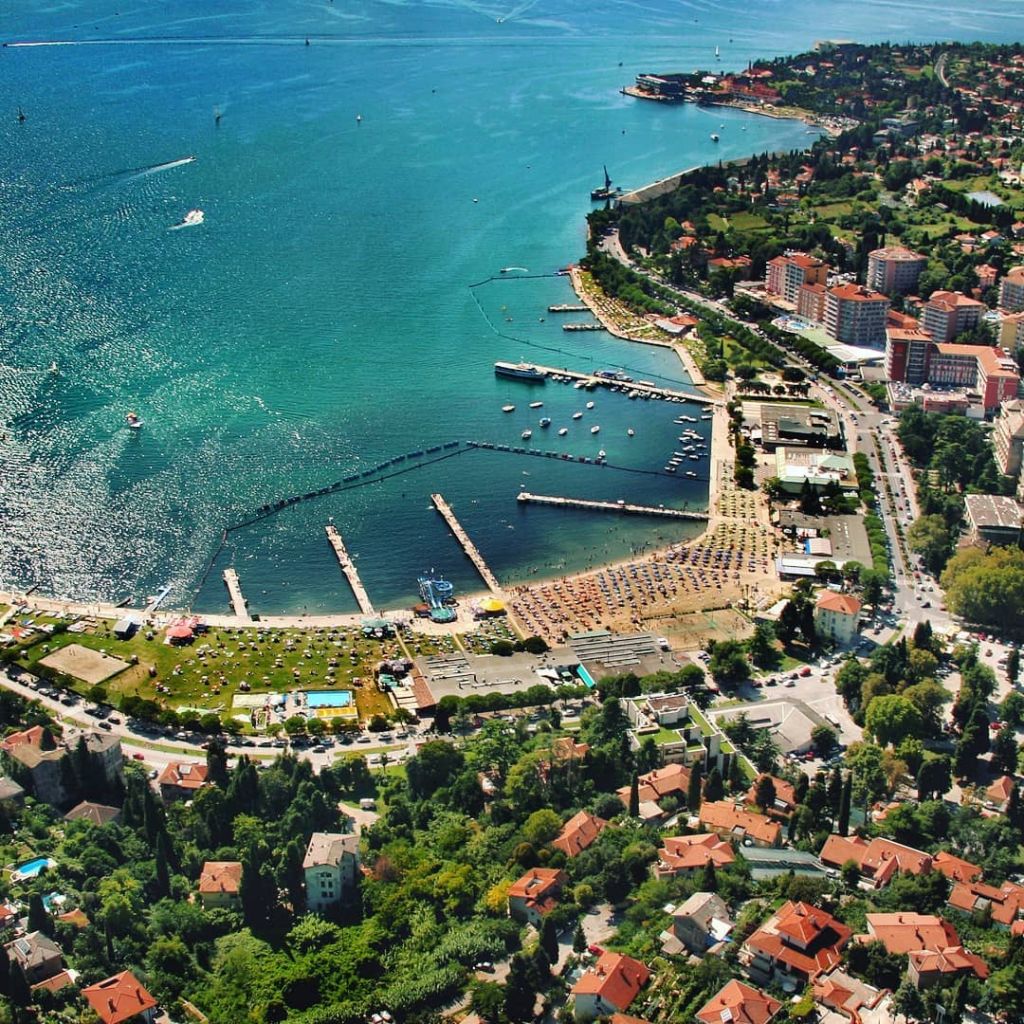 Portorose Vista dall'alto