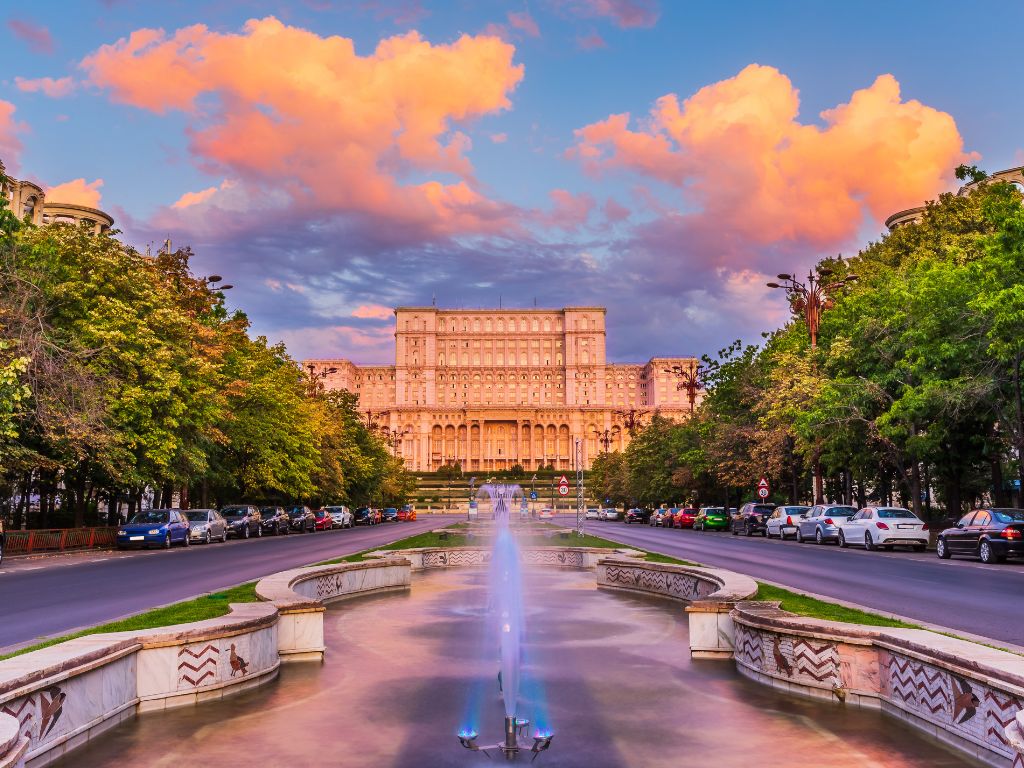 Bucarest Palazzo Del Parlamento