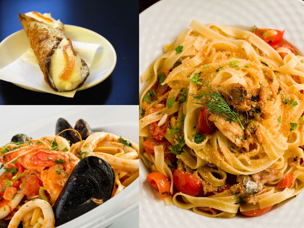 Piatti della cucina Siciliana